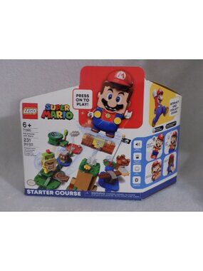 LEGO Super Mario Adventures with Mario Starter Course 71360 Nintendo NES New!